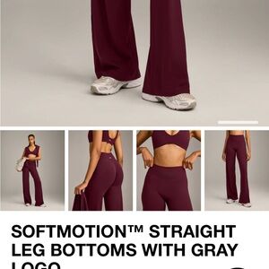 Oner Active cherry lacquer purple Straight Leg Pants